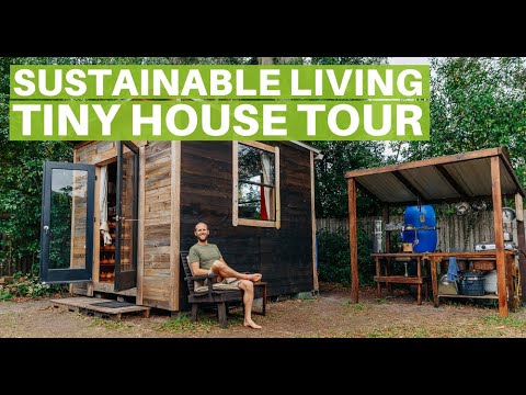 Simple and Sustainable Living in My 100 Square Foot Tiny House